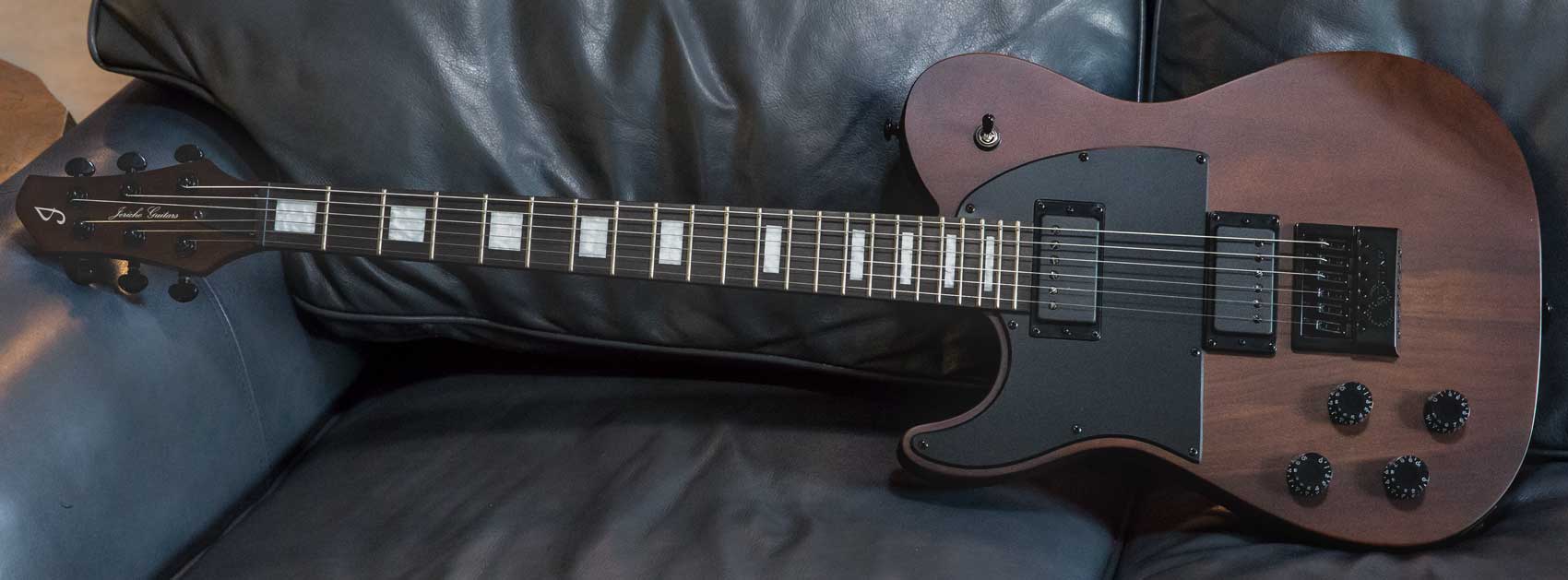 jericho guitars fusion walnut evertune